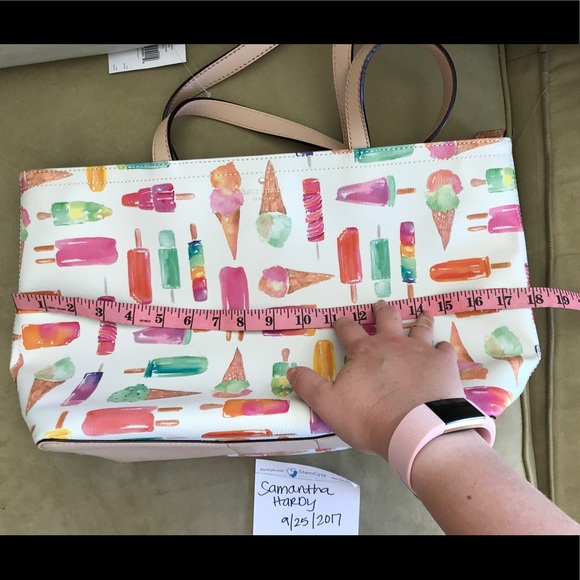 Kate Spade Ice Cream Francis - Flavor of the Month Large Tote - Picture 4 of 5